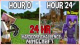 I Played Hardcore Minecraft for 24 Hours STRAIGHT… Again..