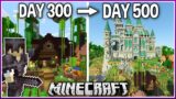 I Played Minecraft for 500 Days.. (1.16 Survival)