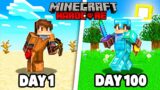 I Spent 100 Days in ULTRA HARDCORE MINECRAFT… This is what happened.