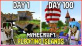 I Spent 100 Days on Floating Islands in Minecraft… (1.17 Snapshot)