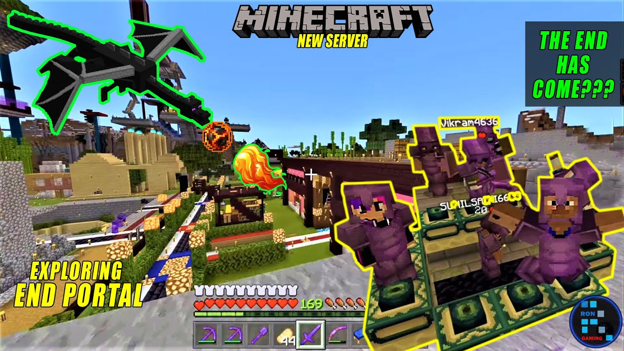 MINECRAFT We Killed Ender Dragon Without Destroying his Power Station