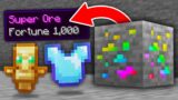 Minecraft, But Every Ore Is Super…