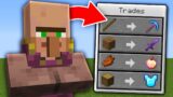 Minecraft, But Villagers Trade OP Items…