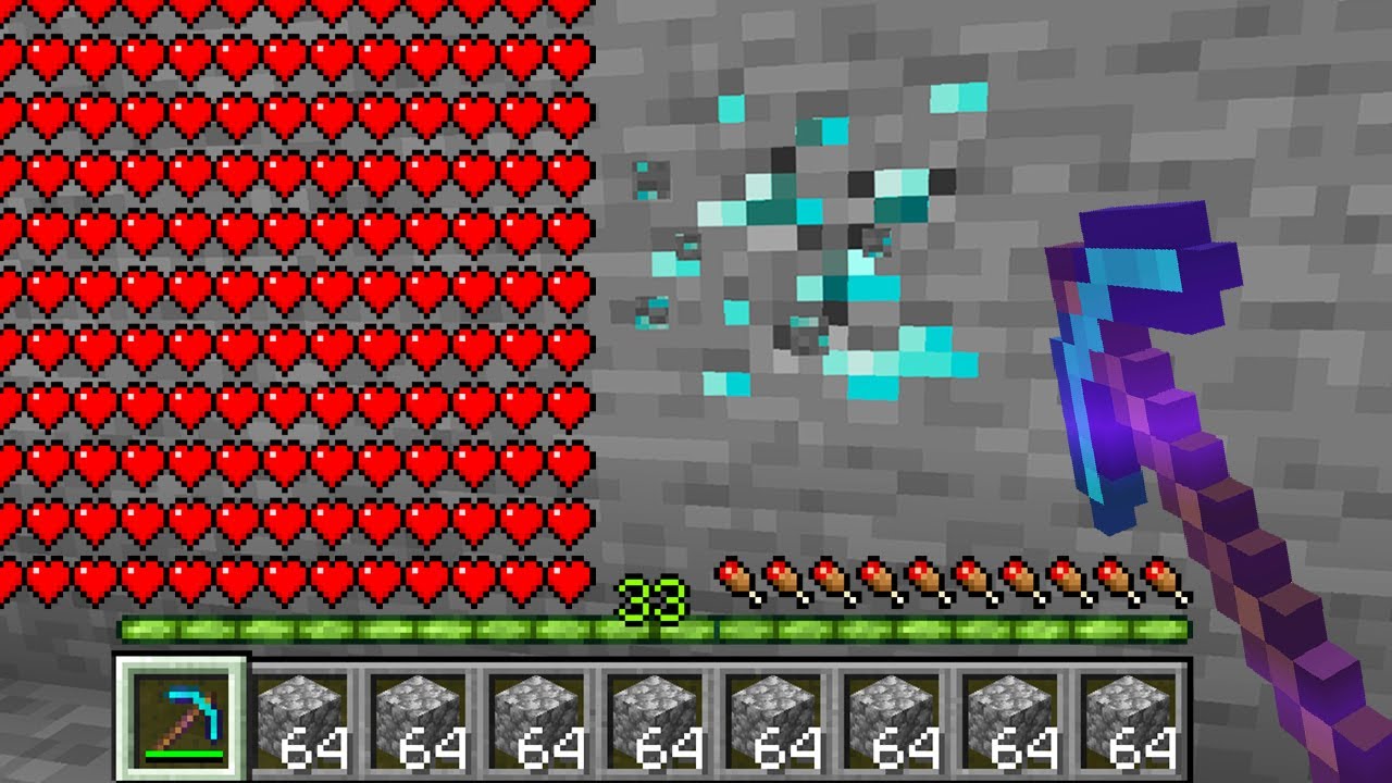 Minecraft, But Your Health Multiplies Every Time You Mine ...