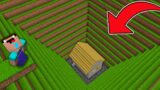 Minecraft NOOB vs PRO: NOOB FOUND THE DEEPEST HOUSE IN THE VILLAGE! (Animation)