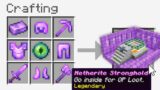Minecraft UHC but you can craft a "Netherite Stronghold"..