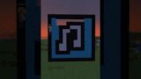 Musical note pixel art Minecraft