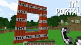 Never Dont LIGHT this TNT PORTAL in Minecraft !!!