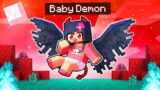 Playing Minecraft As A BABY DEMON!