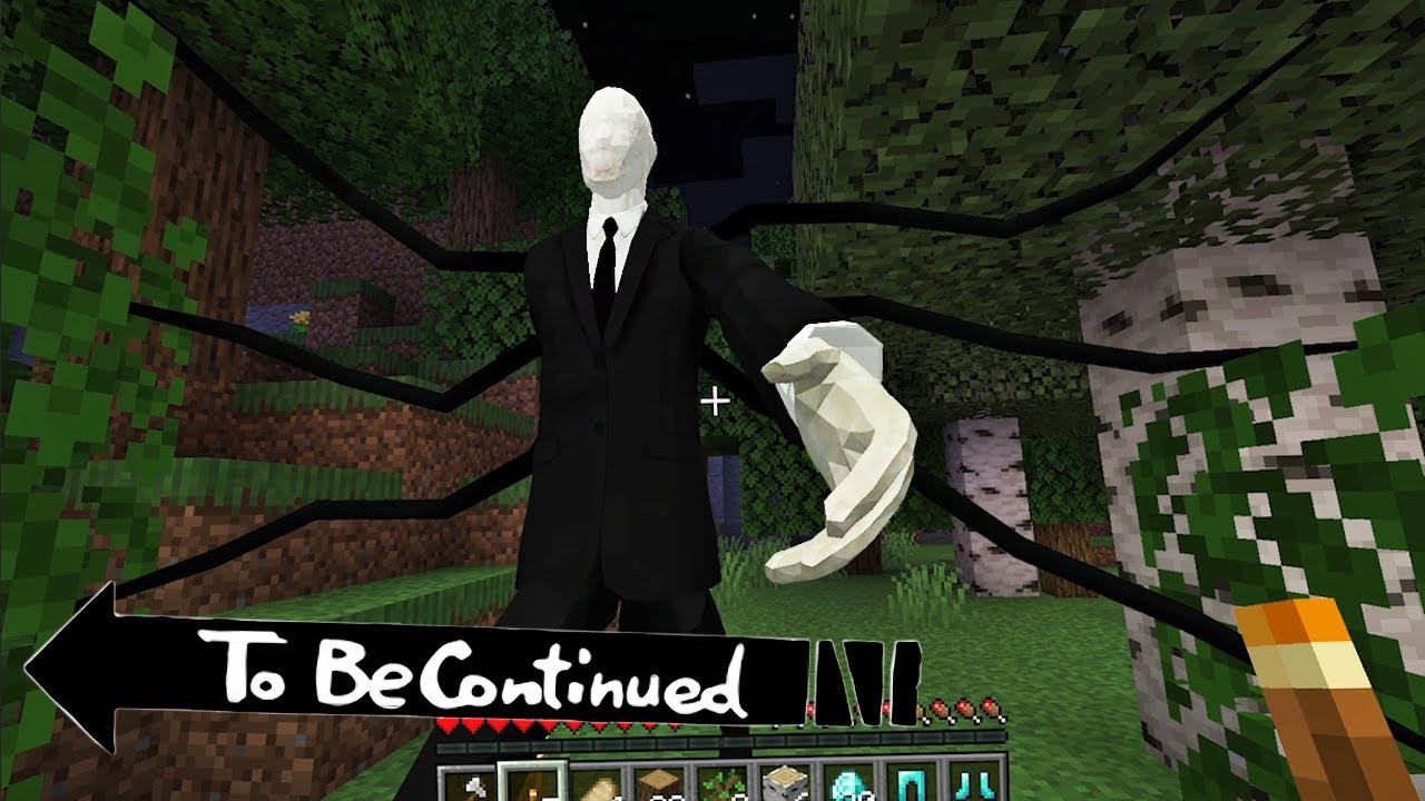 Real Slenderman in Minecraft - To be Continued By Scooby Craft Part 2 ...