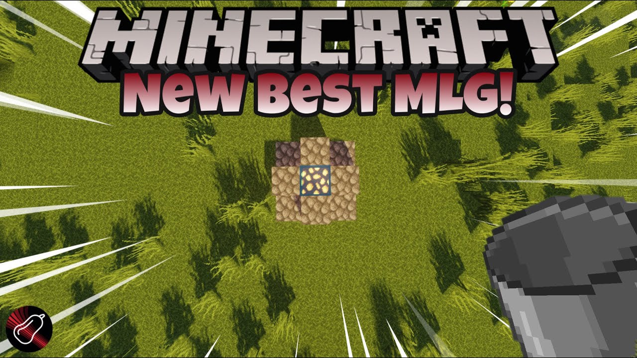 The Best Way to MLG in Minecraft... shorts Minecraft videos