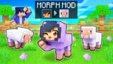 Using MORPH MOD To Cheat In Minecraft!