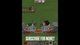 1v1 armour stands fighting in minecraft life hack tutorial #shorts #short #story #stories