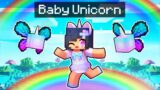 A New BABY Unicorn Is BORN In Minecraft!
