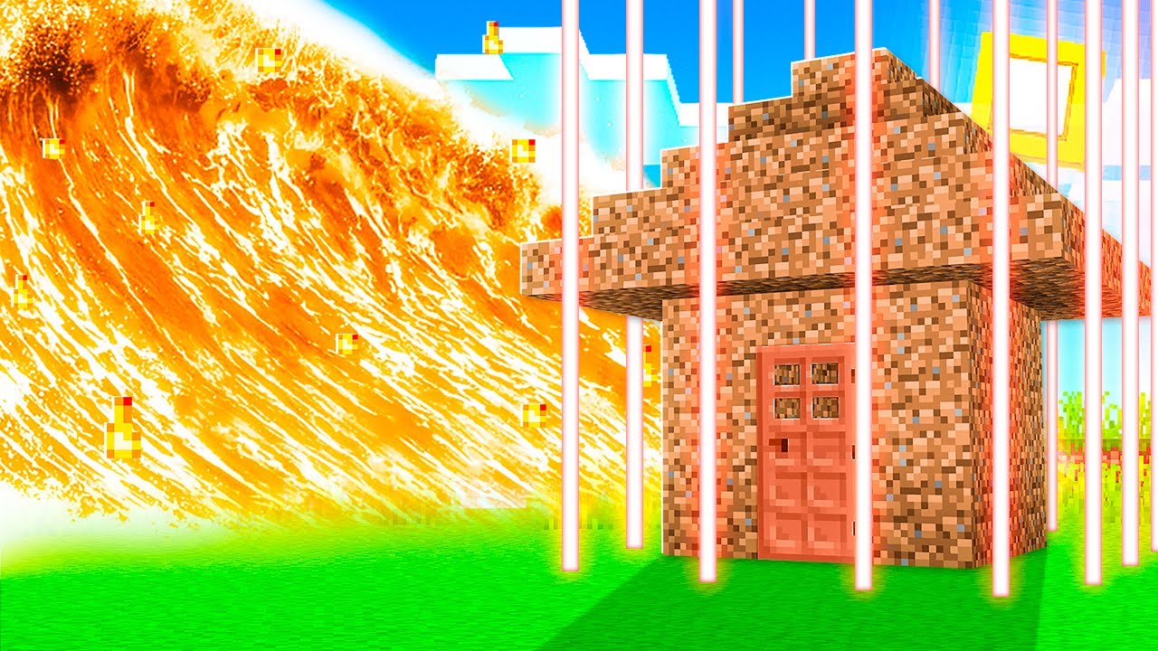 I Crafted The Worlds Strongest NOOB House! Minecraft videos