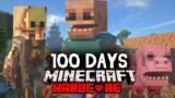 I Spent 100 Days in a Parasite Apocalypse in Minecraft… Here's What Happened