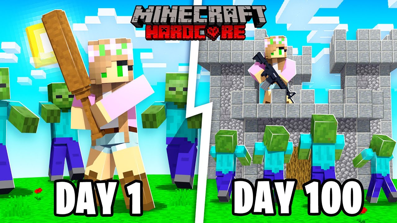I Survived 100 Days In A Zombie Apocalypse In Minecraft Here S What I Survived 100 Days In A Zombie Apocalypse In Minecraft Here S What