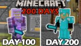 I Survived 200 Days in the Industrial Revolution in Minecraft