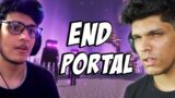 I went to END PORTAL with @Live Insaan  (minecraft part 19)