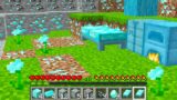 Minecraft BUT Every Block Is Diamond!