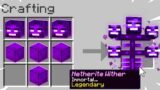Minecraft But You Can Craft NETHERITE WITHER
