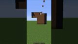 Minecraft Cavalo Caindo Pixel Art! | #shorts