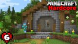 Minecraft Hardcore Let's Play : DIAMOND MINE Entrance! Episode 6