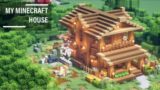 Minecraft: How to build a two-story bungalow in a simple forest (#108)