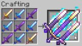 Minecraft UHC but you can craft a "Multi Sword"..