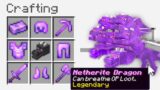 Minecraft UHC but you can craft a "Netherite Dragon"..
