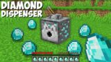 Only 1% PEOPLE KNOW of this ENDLESS DIAMOND DISPENSER in Minecraft !