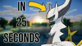 Pokemon Minecraft in 25 Seconds! (Pixelmon)