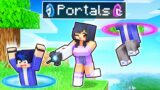 Using PORTALS To Trick My Friends In Minecraft!