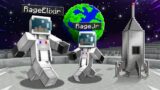 We Went to The MOON in Minecraft!