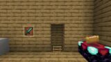 minecraft ||  How to make a secret door ||#Shorts