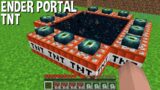 why FORBIDDEN BUILD this TNT ENDER PORTAL in Minecraft ???