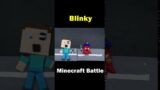 Blinky vs Minecraft Battle #Shorts