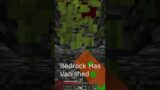 Breaking Minecraft {Break Bedrock Glitch} #Shorts