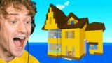 GIANT HOUSE TROLL On My Minecraft Island!