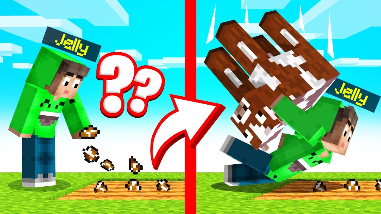 Growing ANIMALS From SEEDS In MINECRAFT... Minecraft videos