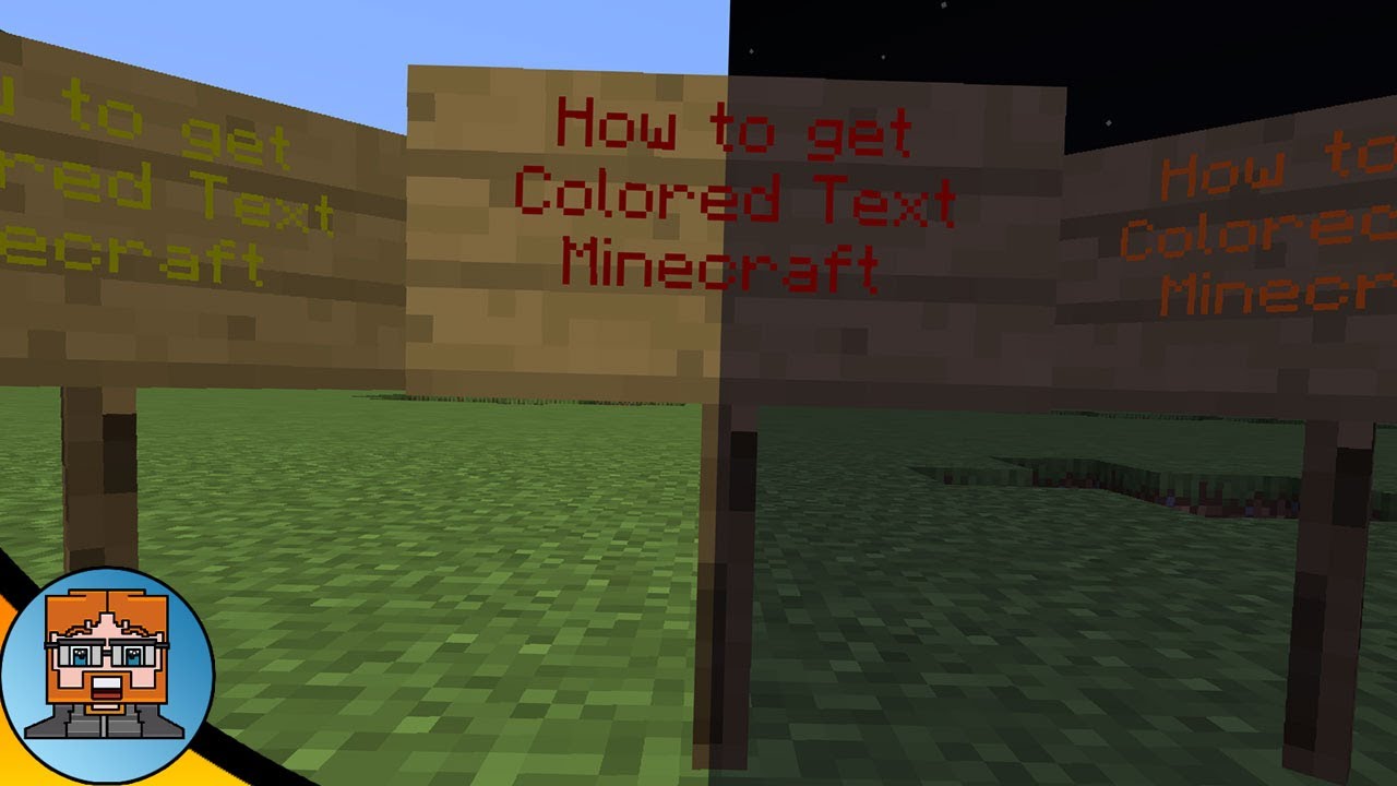 How to get Colored Text in Minecraft Java 1.17 and Minecraft Bedrock