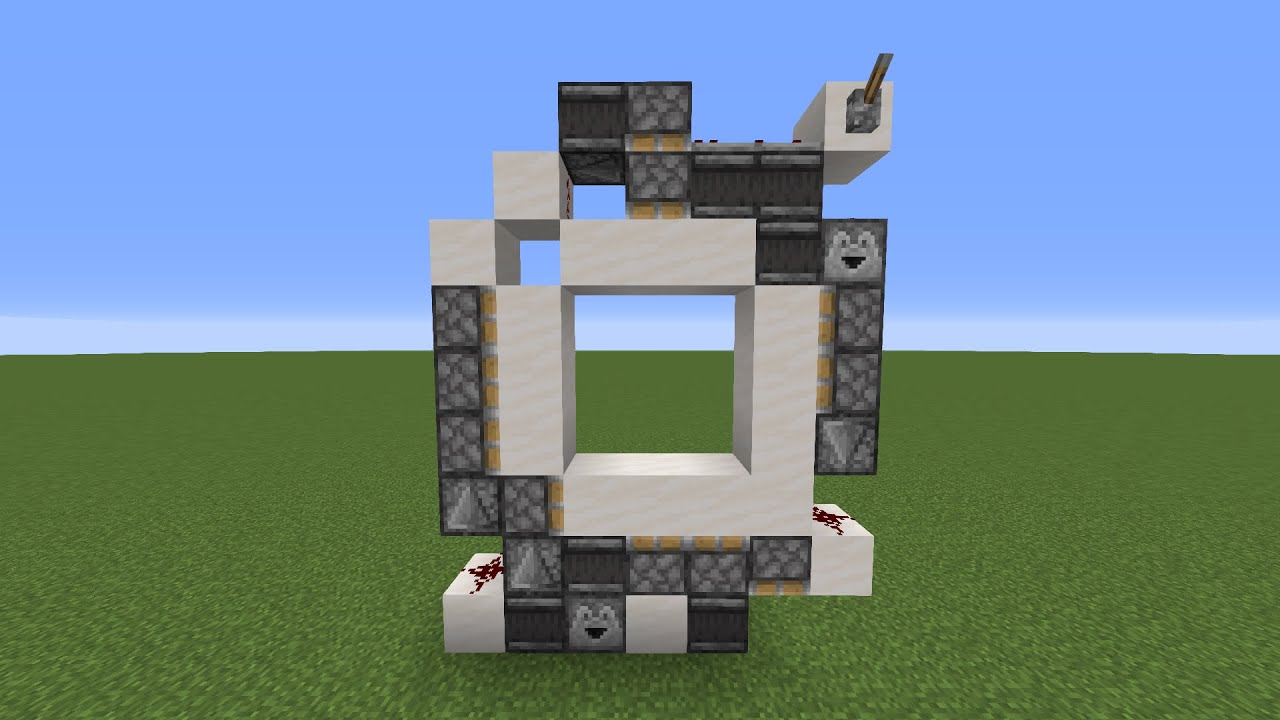 How To Make A 3x3 Piston Door In Minecraft vrogue.co