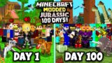 I Spent 100 Days in MODDED Minecraft with 10 YOUTUBERS! This is what happened…