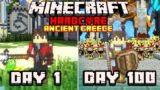 I Survived 100 Days in Ancient Greece in Hardcore Minecraft FT. GODS