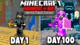 I Survived 100 Days in a Cave Only World on Minecraft.. Here's What Happened..