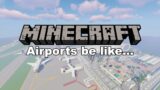 If Airports were in Minecraft…