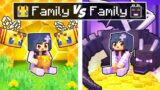 Minecraft BEE Family vs DRAGON Family!