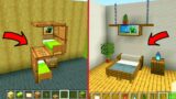 Minecraft: Bed Build Hacks and Ideas !!