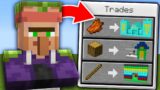 Minecraft, But Villagers Trade OP Structures…