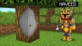 Minecraft DONT OPEN FORBIDDEN TREE IN VILLAGER HOUSE MOD / DANGEROUS OBJECTS INSIDE ! Minecraft Mods